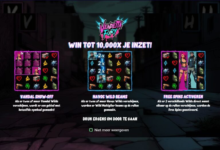 Screenshot 1 van Vendetta Fury